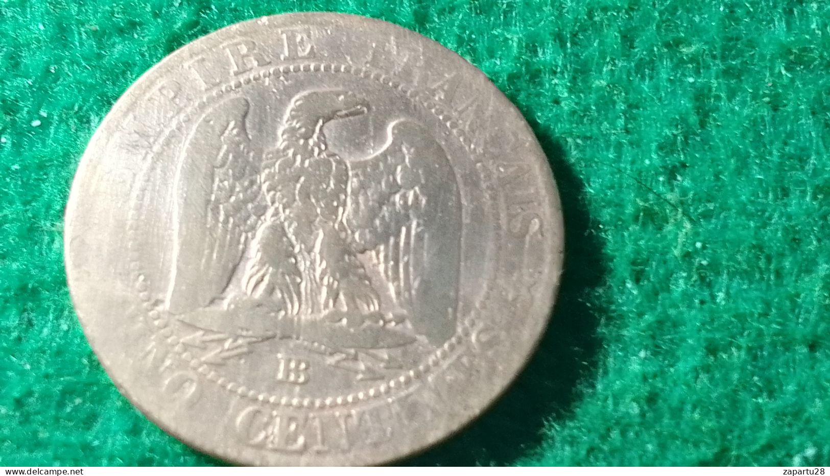 FRANSA-- 1854- NAPOLYON III    10   CENT - 1 Centime