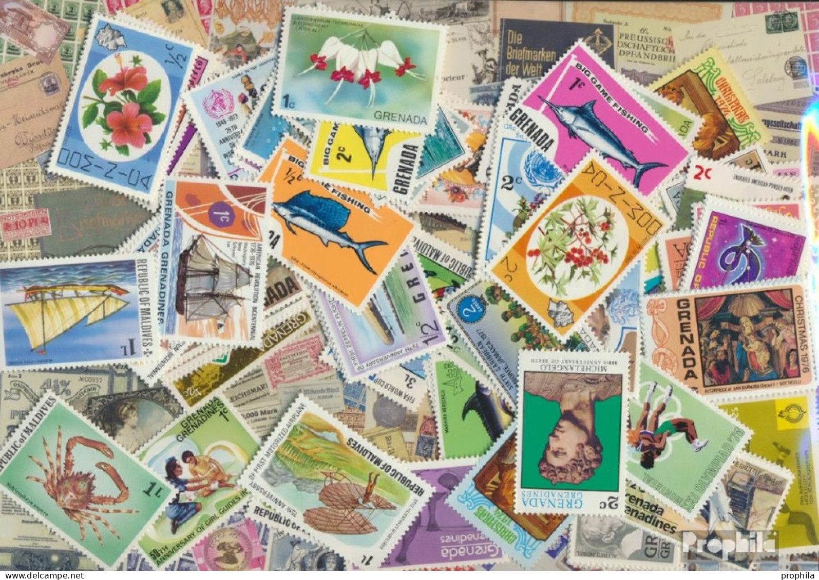 Großbritannien 100 Verschiedene Marken Postfrisch Britische Kolonien Und Empire - Collezioni