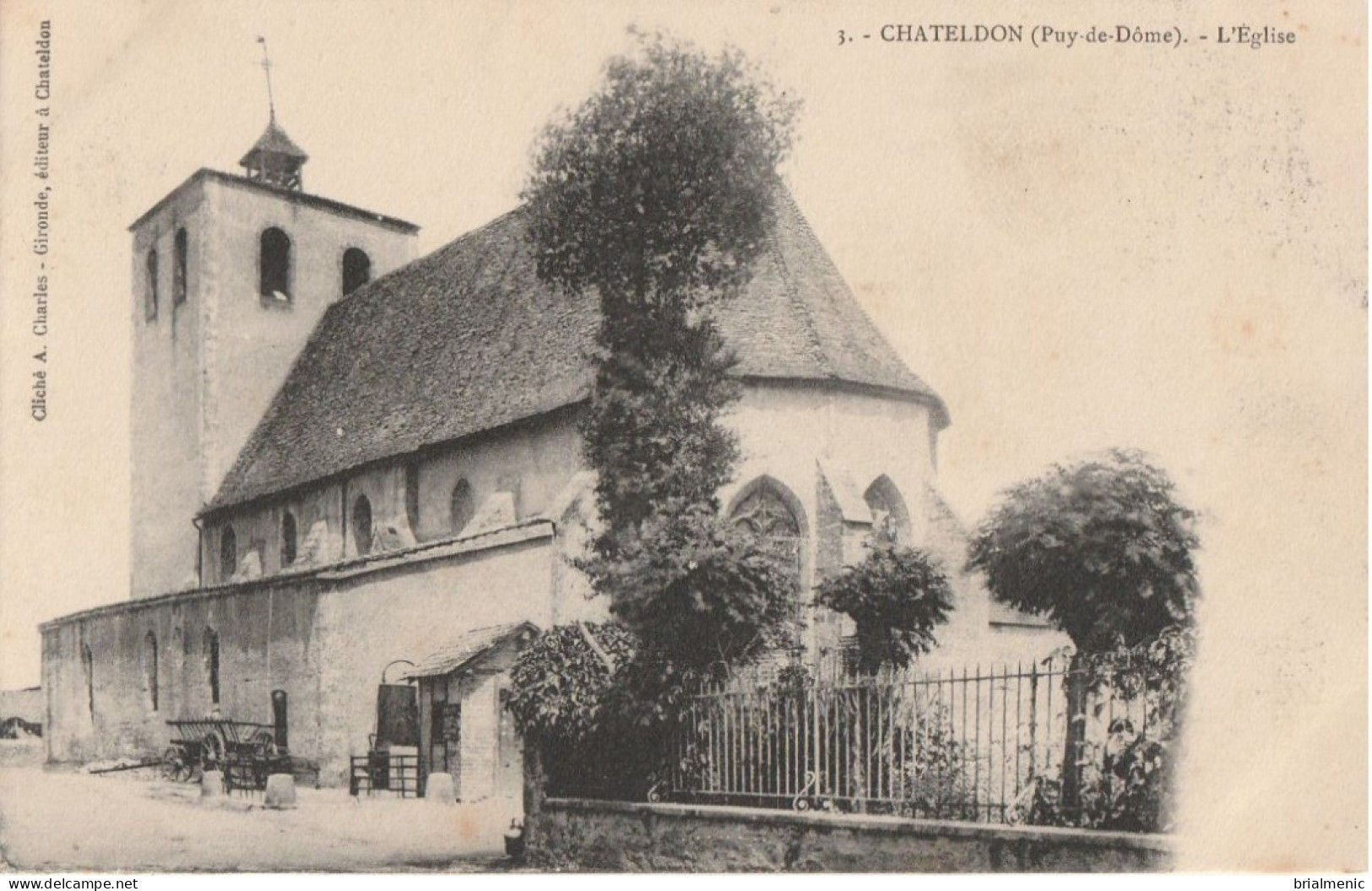CHATELDON L'église - Chateldon
