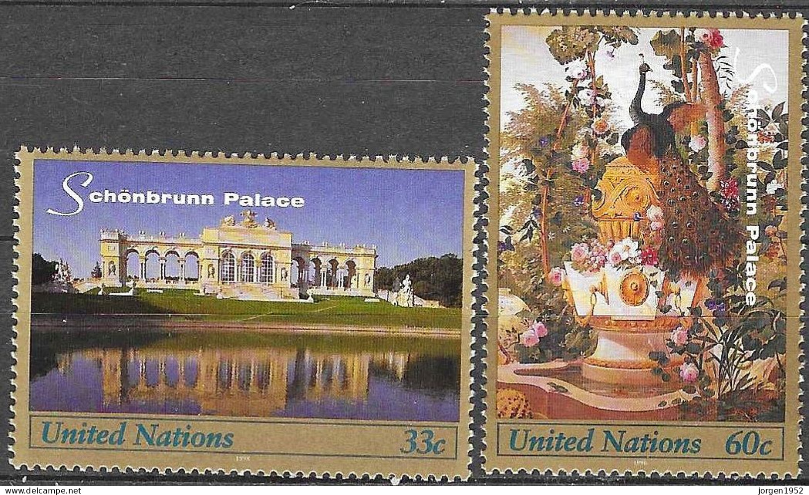 UNITED NATIONS # NEW YORK FROM 1998 STAMPWORLD 789-90** - Nuevos