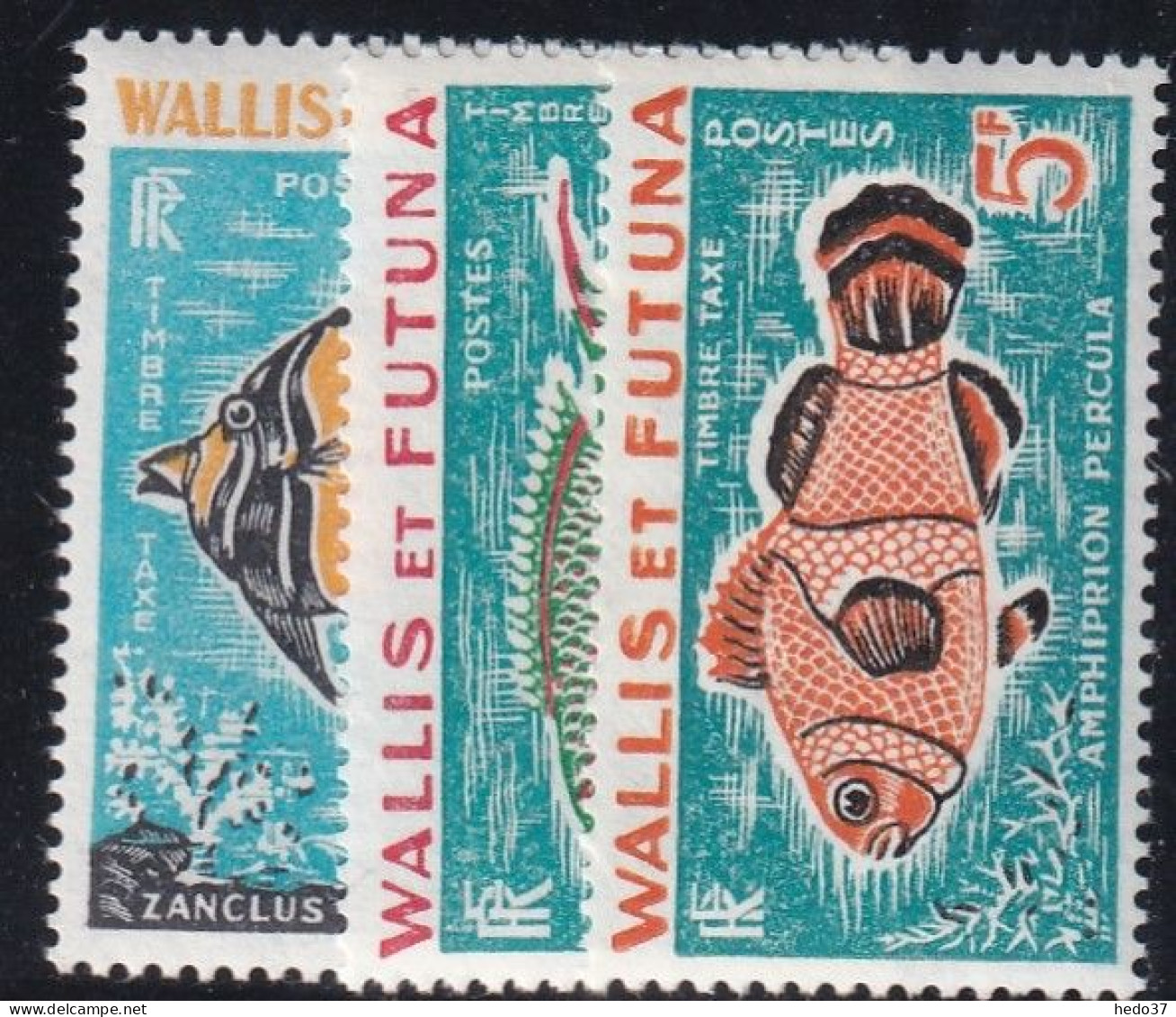 Wallis Et Futuna Taxe N°37a/39a - Neufs ** Sans Charnière - TB - Portomarken