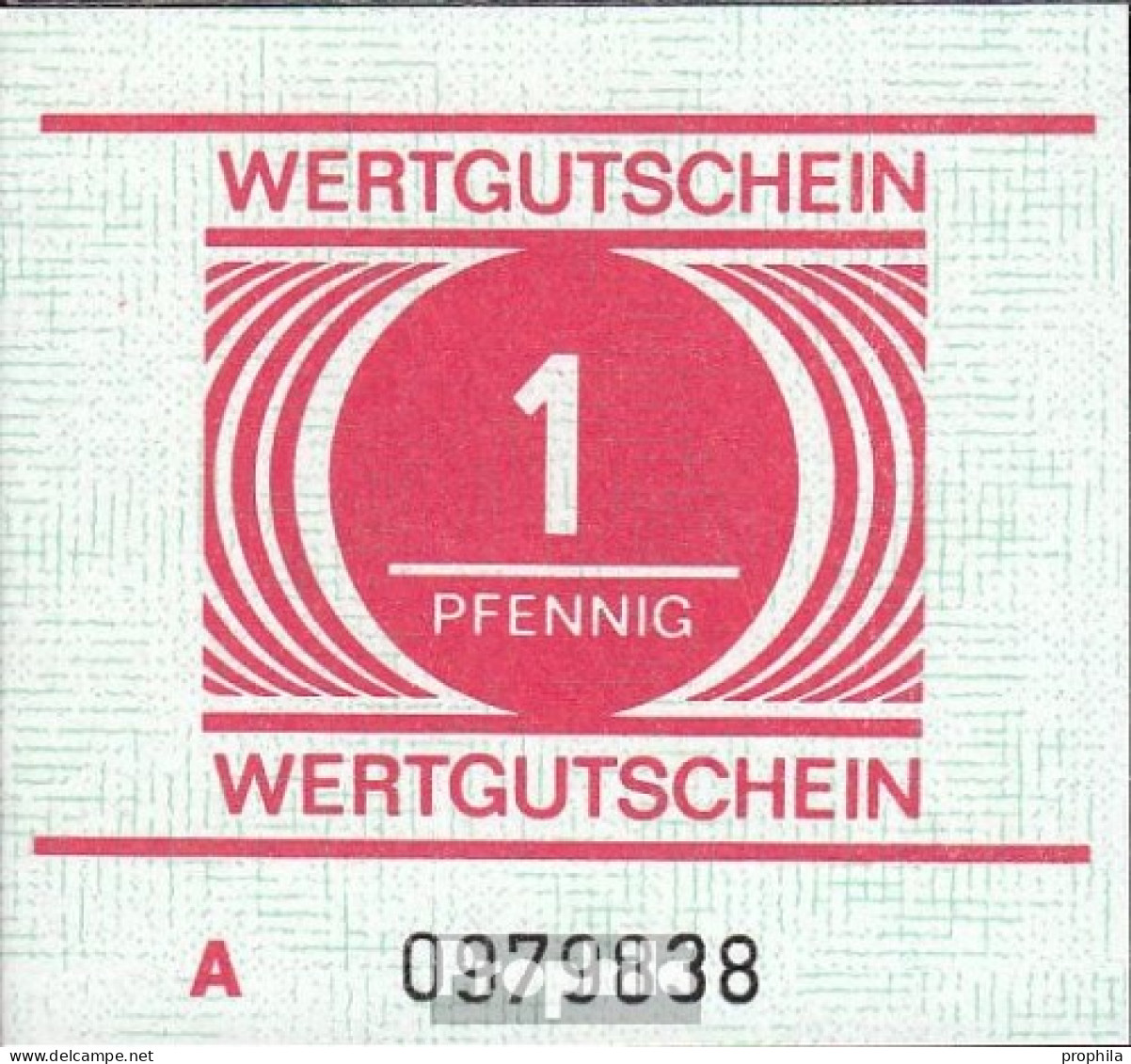 DDR Gefängnisgeld Serie A Bankfrisch 1 Pfennig - Other & Unclassified