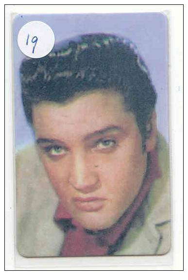 ELVIS PRESLEY Op Telefoonkaart (19) - Personaggi