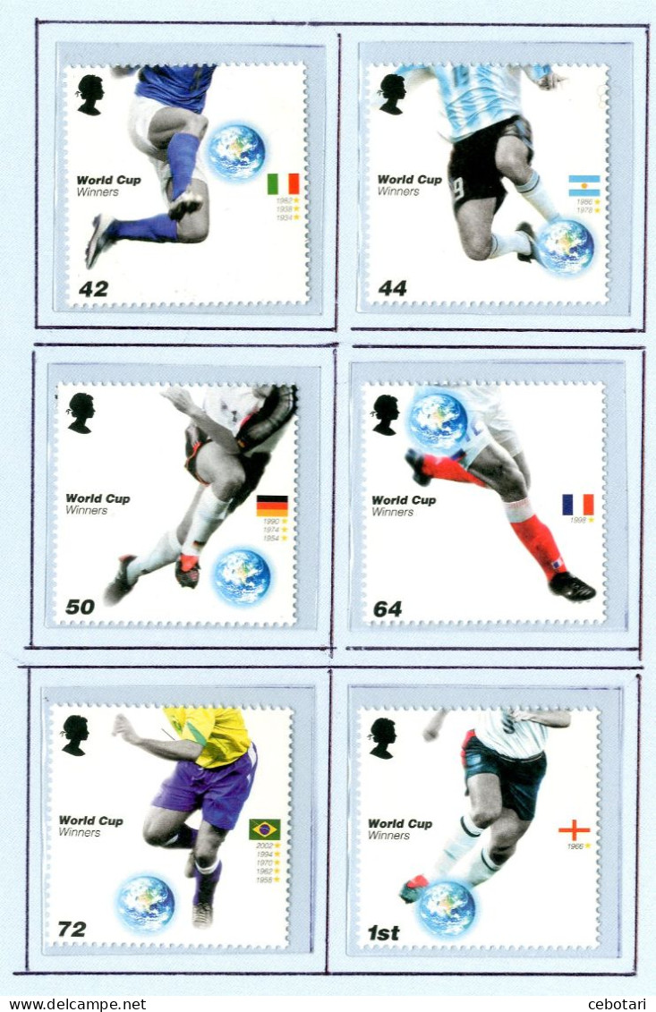 GRAN BRETAGNA / GREAT BRITAIN 2006** - World Cup Winner - 6 Val. MNH. - Other & Unclassified
