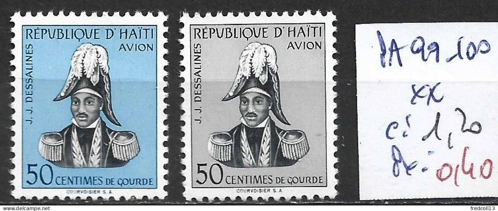 HAÏTI PA 99-100 ** Côte 1.20 € - Haïti