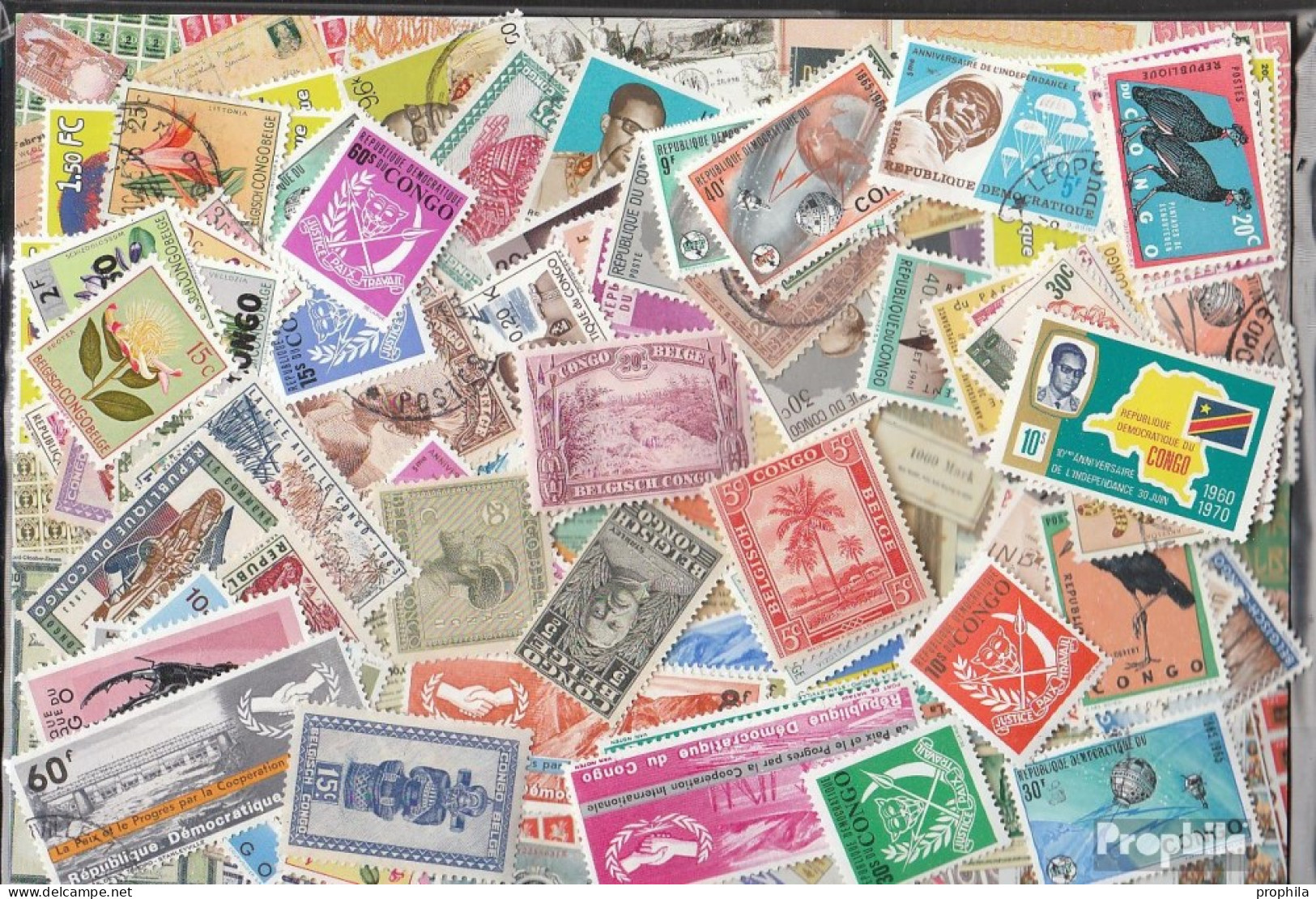 Belgisch-Kongo 100 Verschiedene Marken - Collections