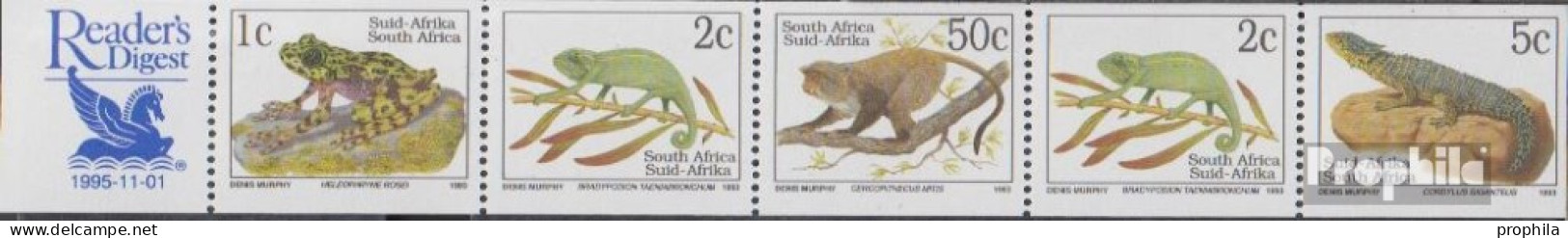 Südafrika WZ6 Postfrisch 1993 Bedrohte Tiere - Nuevos