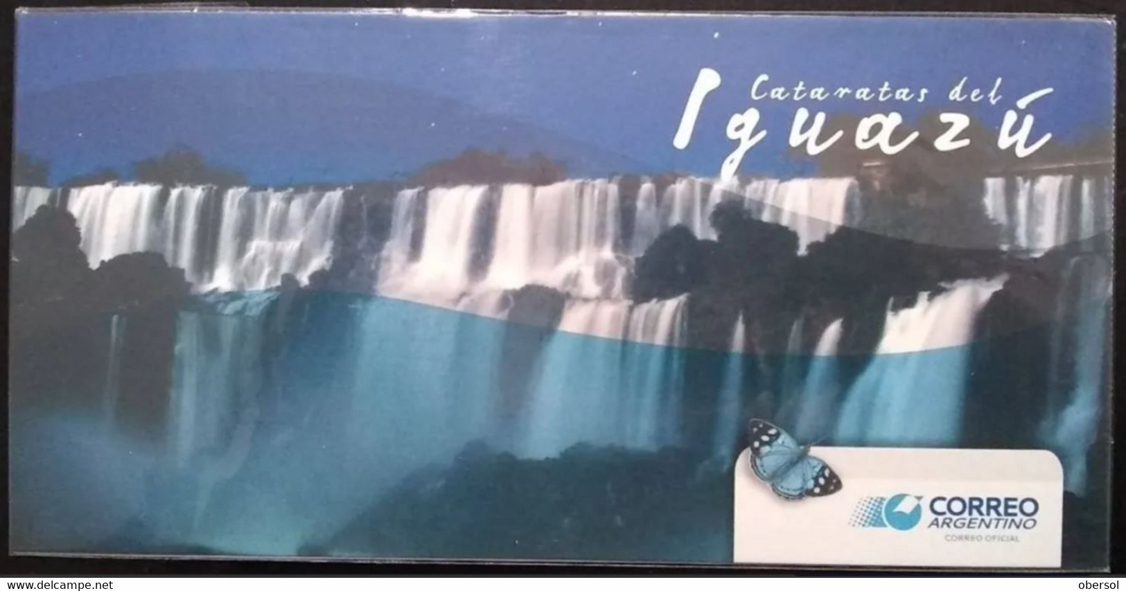 Argentina 2014 Iguazu Falls Nature Birds Butterflies Complete And Closed Blister MNH - Ongebruikt