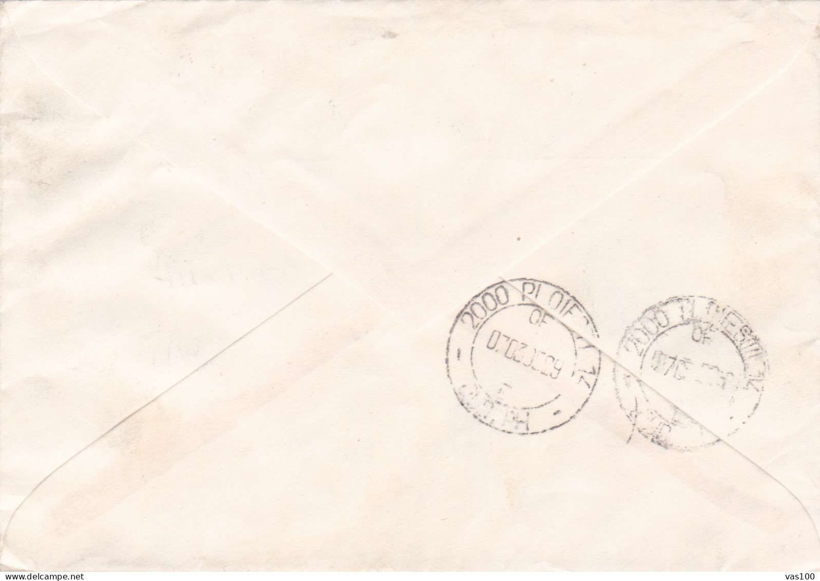 COVERS NICE FRANKING , 1992  ROMANIA - Lettres & Documents