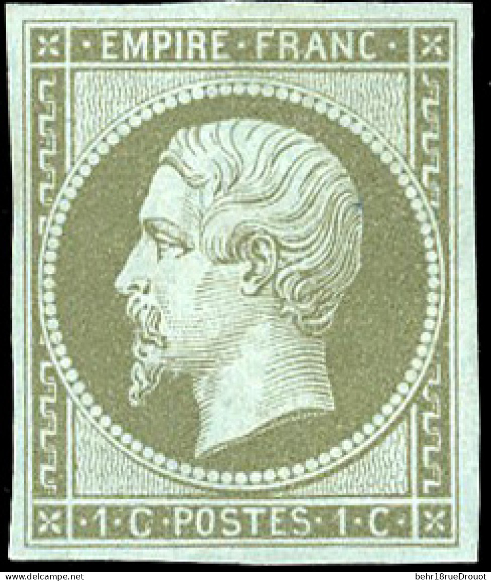 * 11 --  1c. Olive. TB. - 1853-1860 Napoléon III.