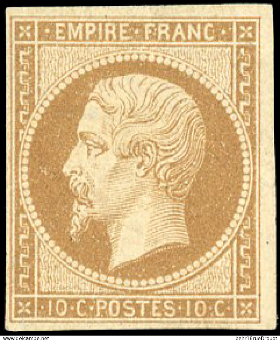 * 13A -- 10c. Bistre. SUP. - 1853-1860 Napoléon III