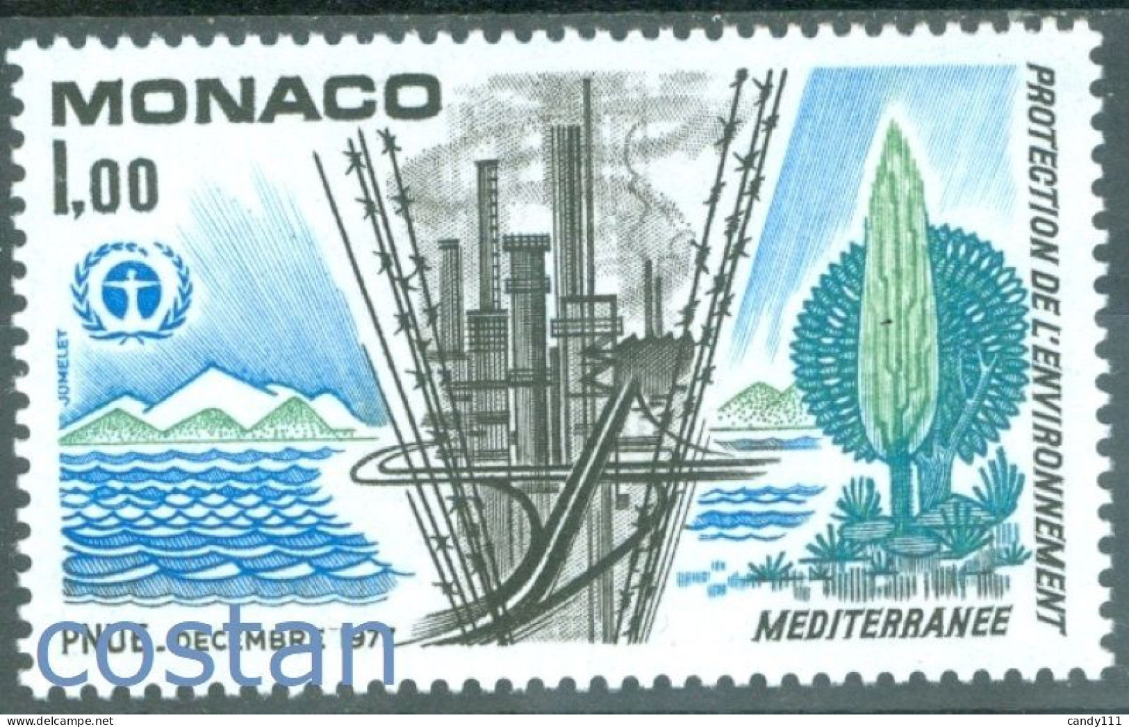 1977 Mediterranean Nature Protection,Monaco,1295,MNH - Natur