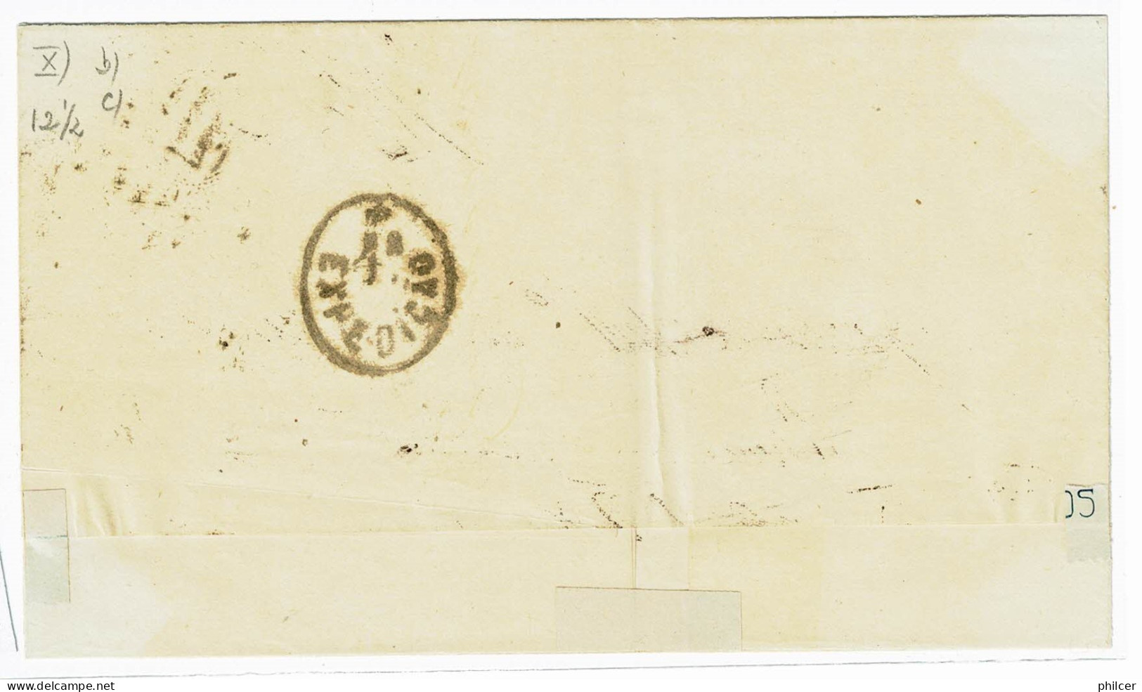 Portugal, 1870/6, # 36 I Dent. 12 1/2 - Storia Postale