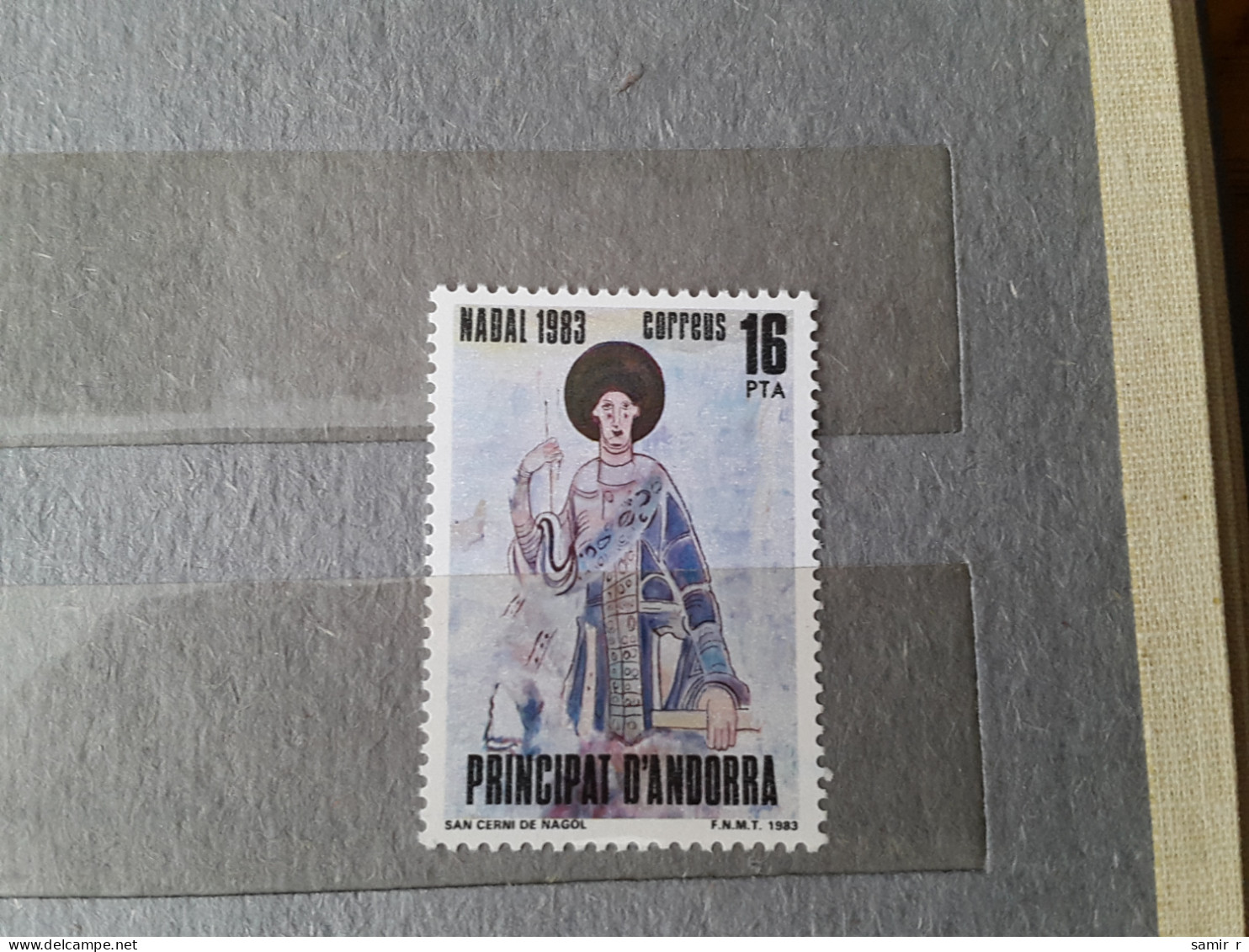 1983 Andorra Christmas (F80) - Used Stamps