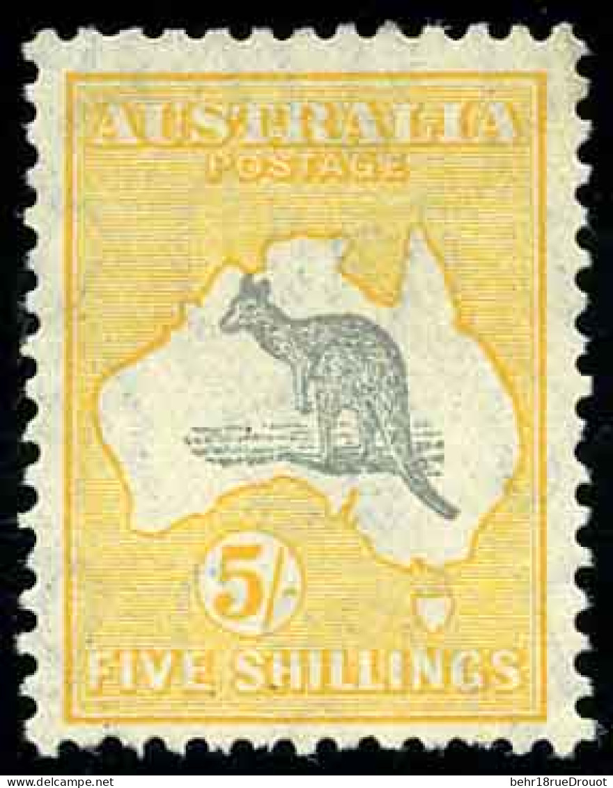 * SG#180 -- 5sh. Grey And Yellow. VF. - Autres & Non Classés