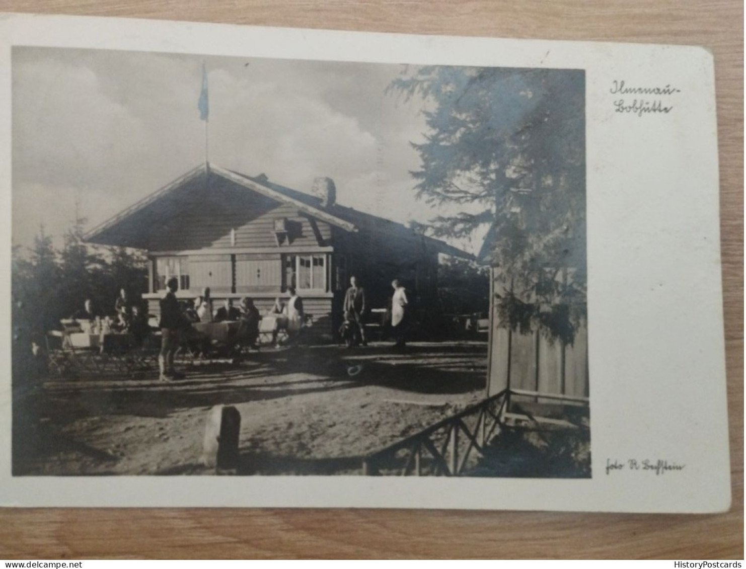 Bobhütte Auf Dem Lindenberg Bei Ilmenau, Thüringen, 1938 - Miltenberg A. Main