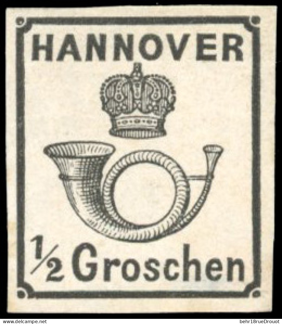 (*) 16 -- 1/2g. Noir. SUP. - Hanover