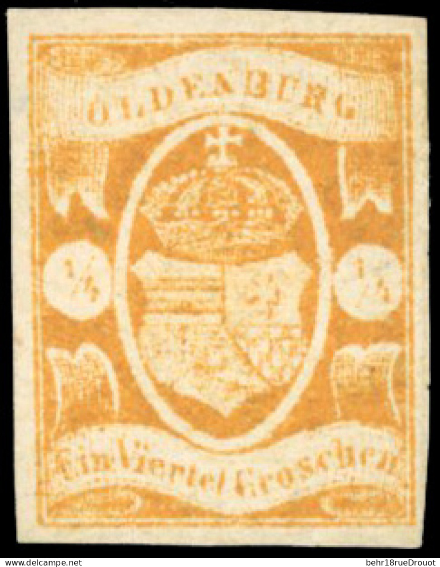 (*) 9 -- 1/4g. Orange. TB. - Oldenbourg