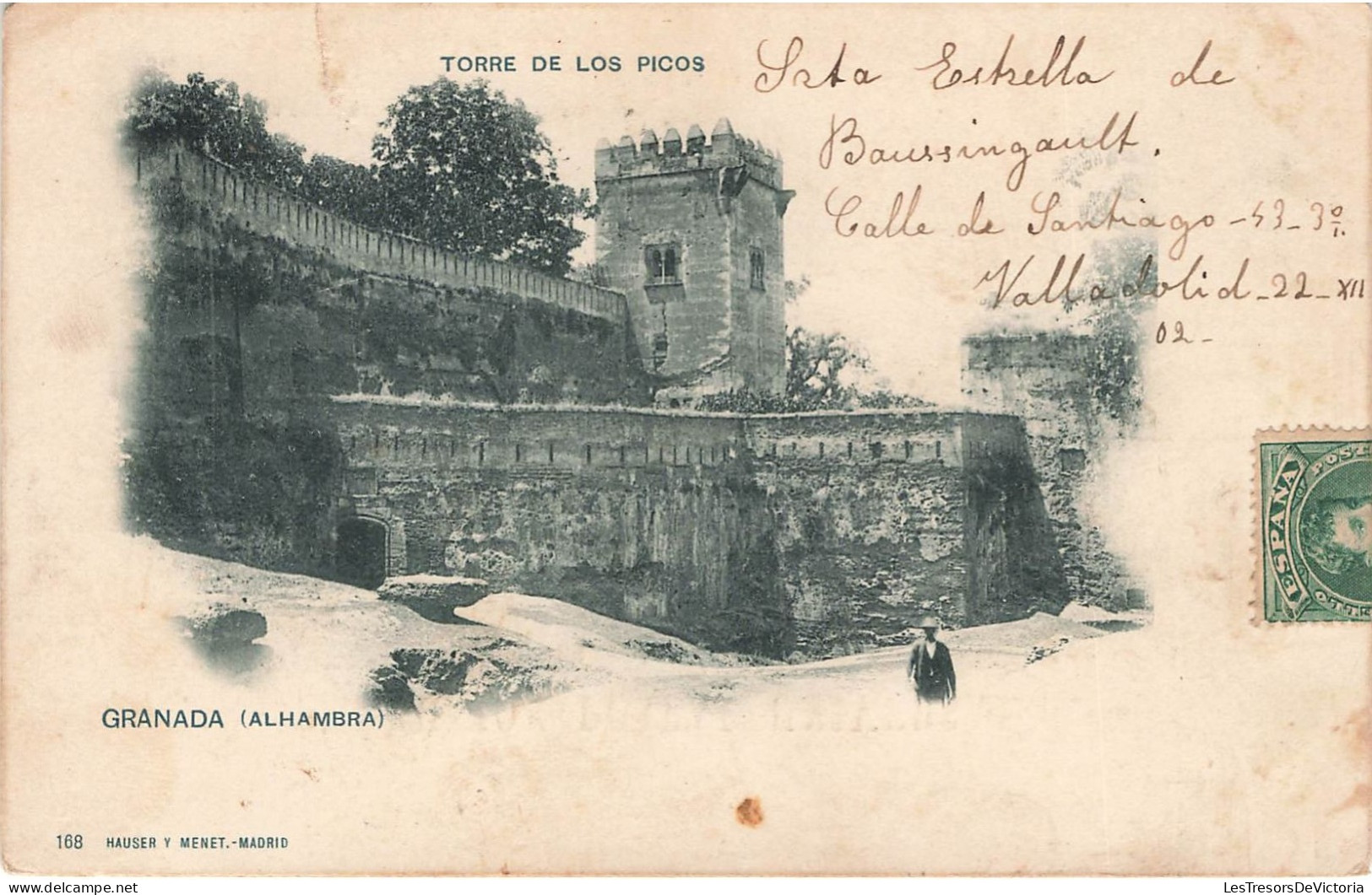 ESPAGNE - Granada - Alhambra - Torre De Los Picos - Carte Postale Ancienne - Granada