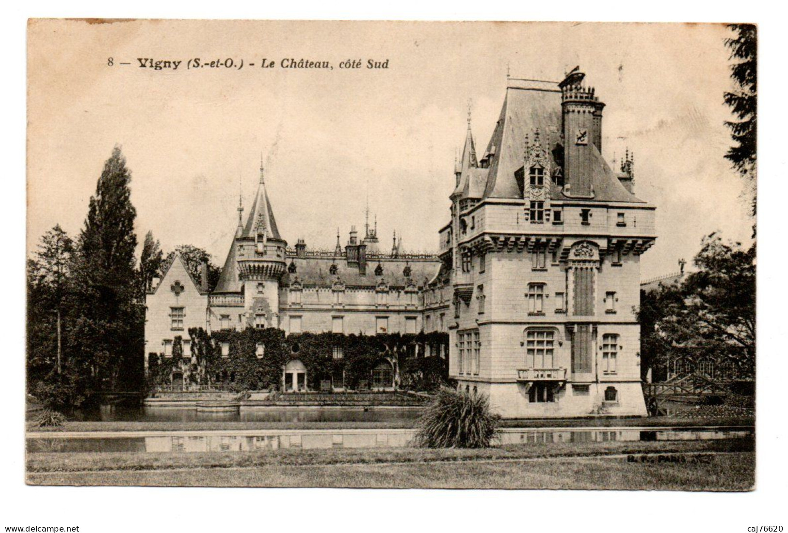 Vigny , Le Château , Côté Sud - Vigny