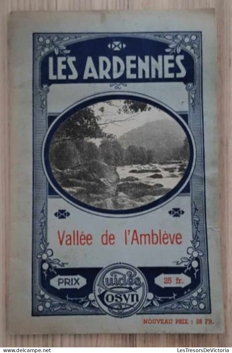 Livre - Les Ardennes Vallée De L'Amblève - Guides Cosyn - Geografia