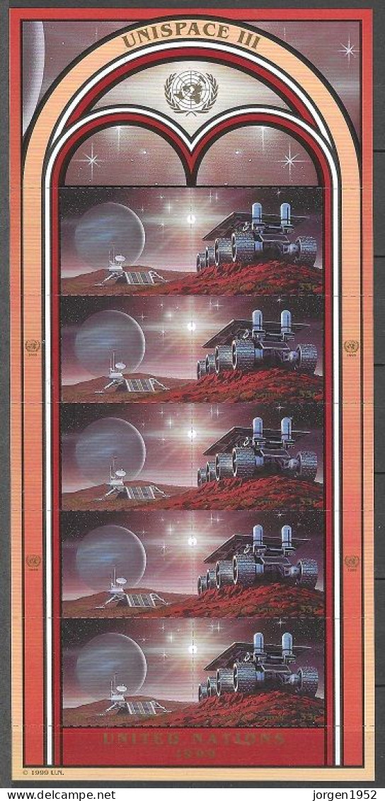 UNITED NATIONS # NEW YORK FROM 1999 STAMPWORLD 819-20** - Nuovi