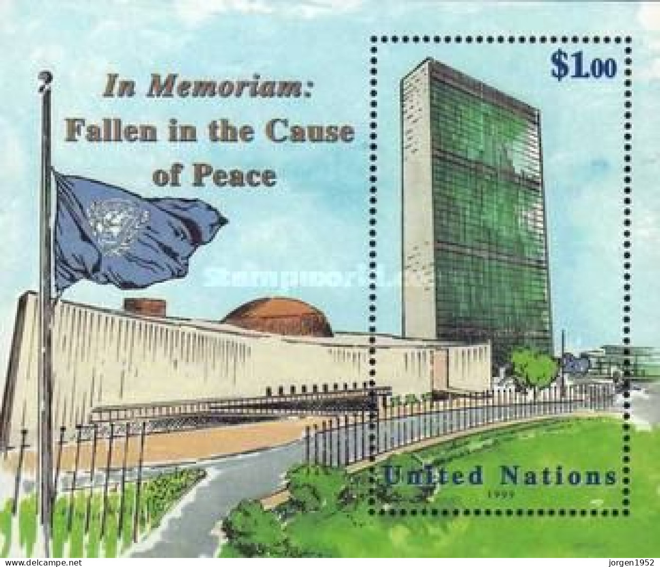 UNITED NATIONS # NEW YORK FROM 1999 STAMPWORLD 827** - Ungebraucht