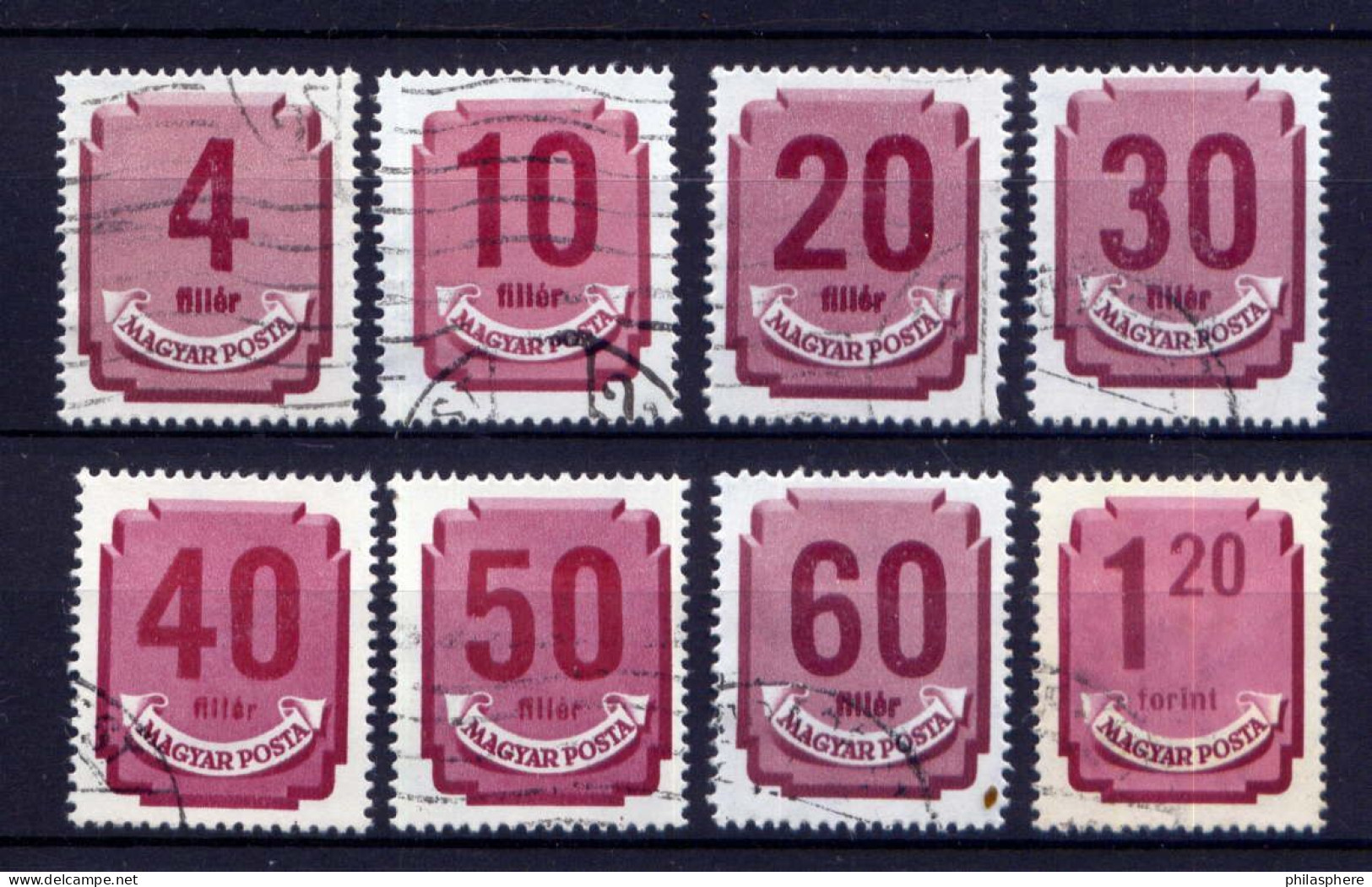 Ungarn Porto Nr.179/86         O  Used        (2637) - Postage Due