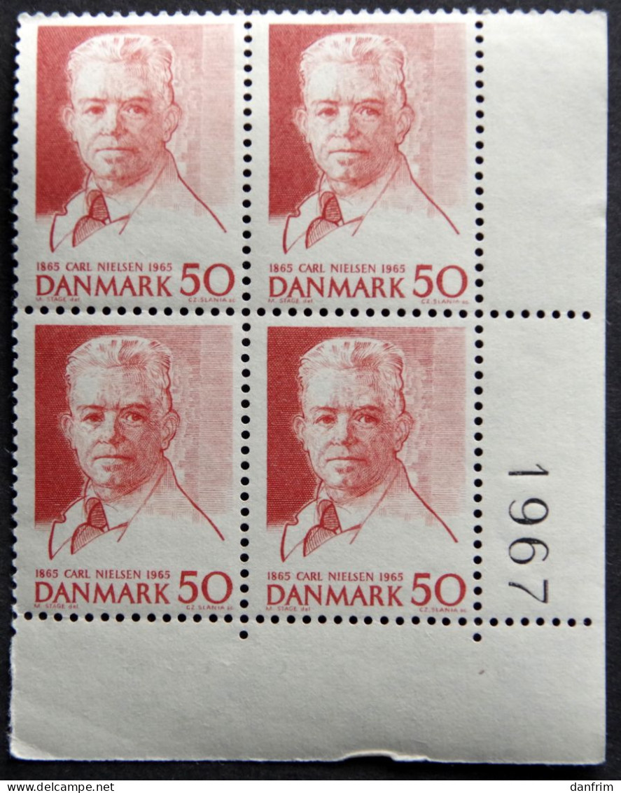 Denmark 1965     MiNr.432x  MNH (**) The Composer Carl Nielsen / Le Compositeur / Der Komponist( Lot KS 1046  ) - Neufs