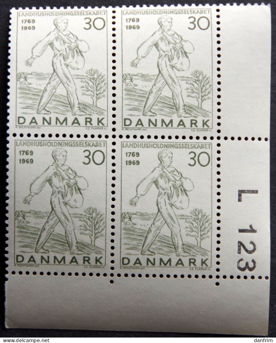 Denmark 1969  Agriculture Minr.474  MNH   (**)   ( Lot KS 1047  ) - Ongebruikt