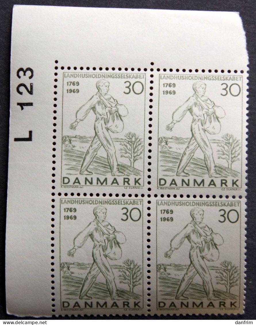 Denmark 1969  Agriculture Minr.474  MNH   (**)   ( Lot KS 1035  ) - Unused Stamps