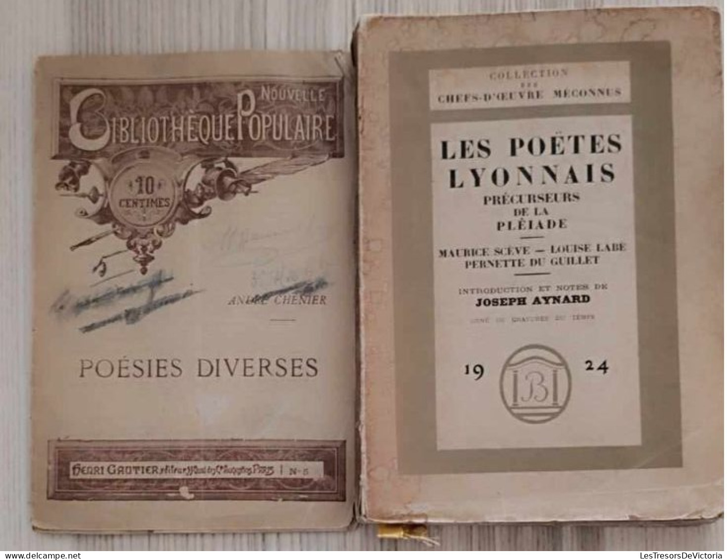 Livre - Pésie - Nouvelle Bibliothèque Populaire - Lot De Deux Livres - Les Poètes Lionnais - Altri & Non Classificati
