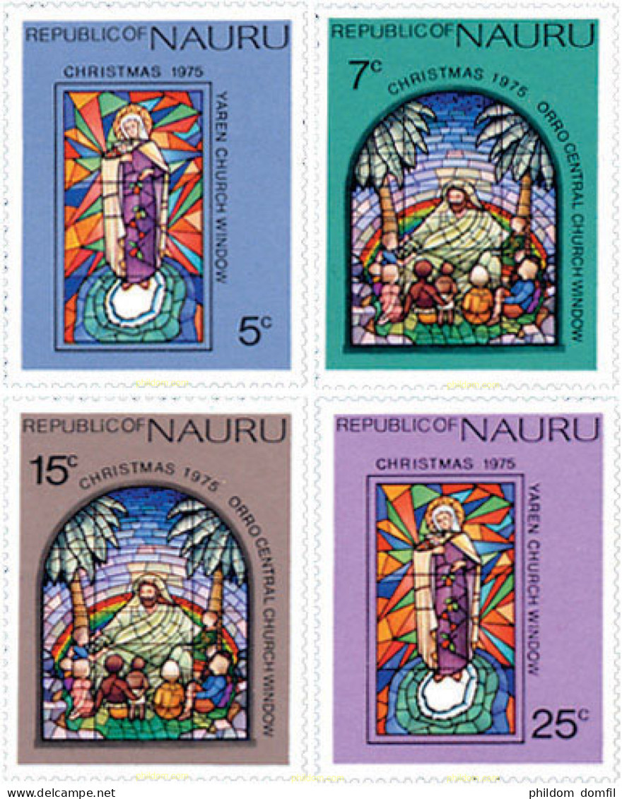 125768 MNH NAURU 1975 NAVIDAD - Nauru