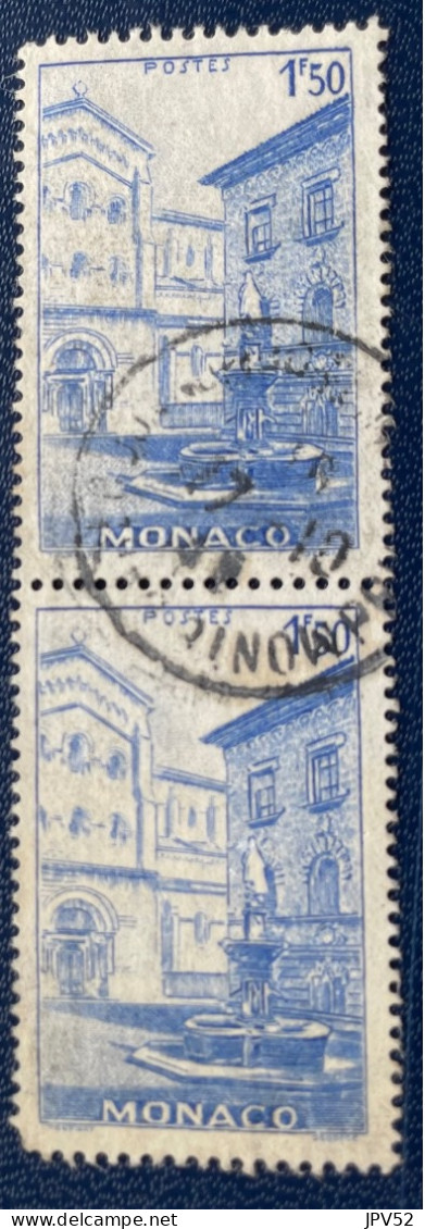 Monaco - C4/50 - 1946 - (°)used - Michel 233 - St. Nikolaasplaats - Oblitérés