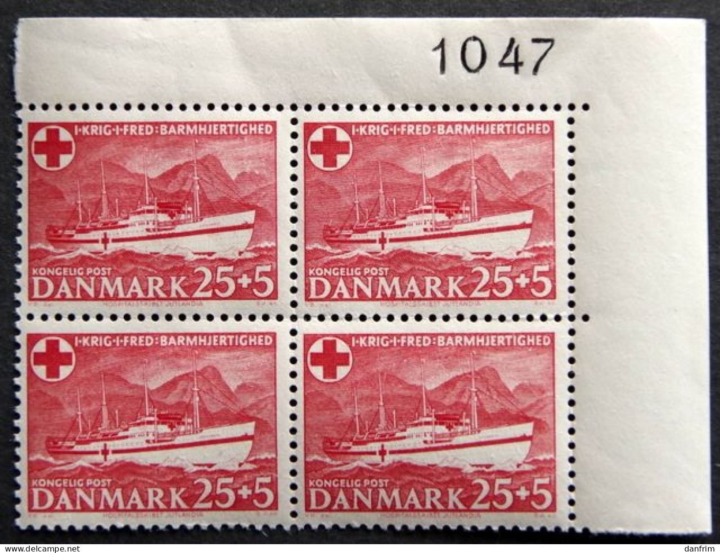 Denmark 1951  Minr.329 MNH (** ) Rotes Kreuz ( Lot  Ks 1038 ) - Neufs