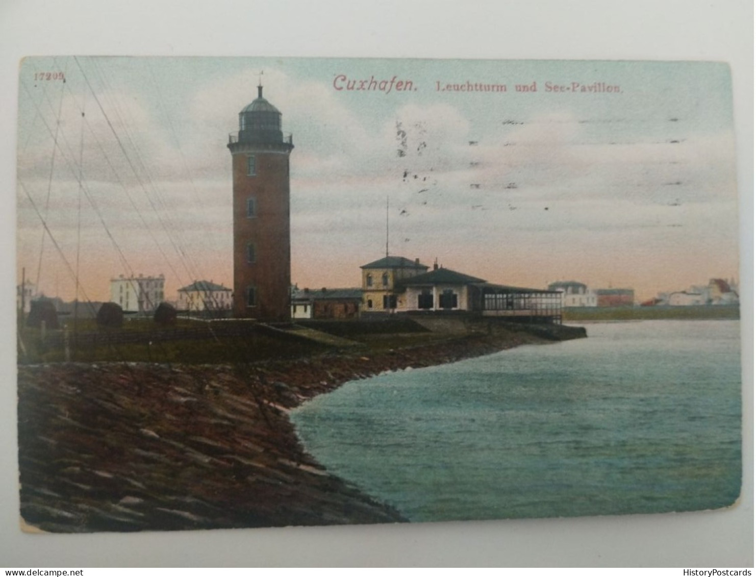 Cuxhaven, Leuchtturm Und See-Pavillon, Cuxhafen, 1908 - Cuxhaven