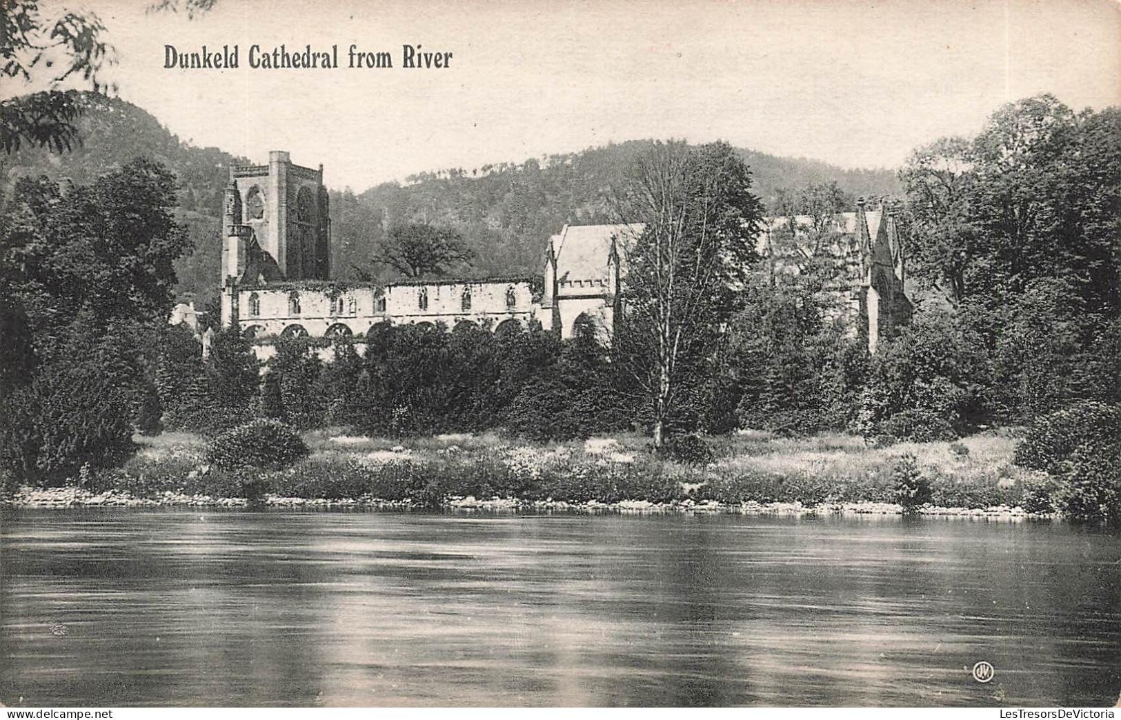 ROYAUME-UNI - Dunkeld - Dunkeld Cathedral From River - Carte Postale Ancienne - Sonstige & Ohne Zuordnung