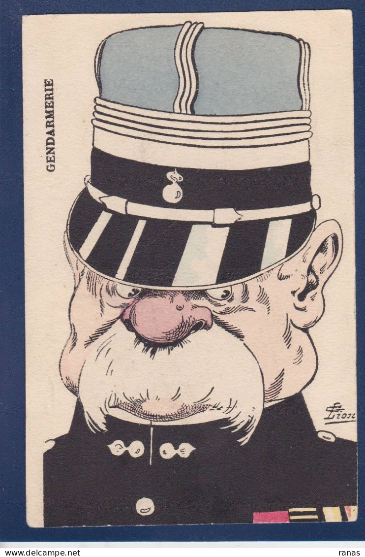 CPA LION Satirique Caricature Non Circulé Militaria - Lion