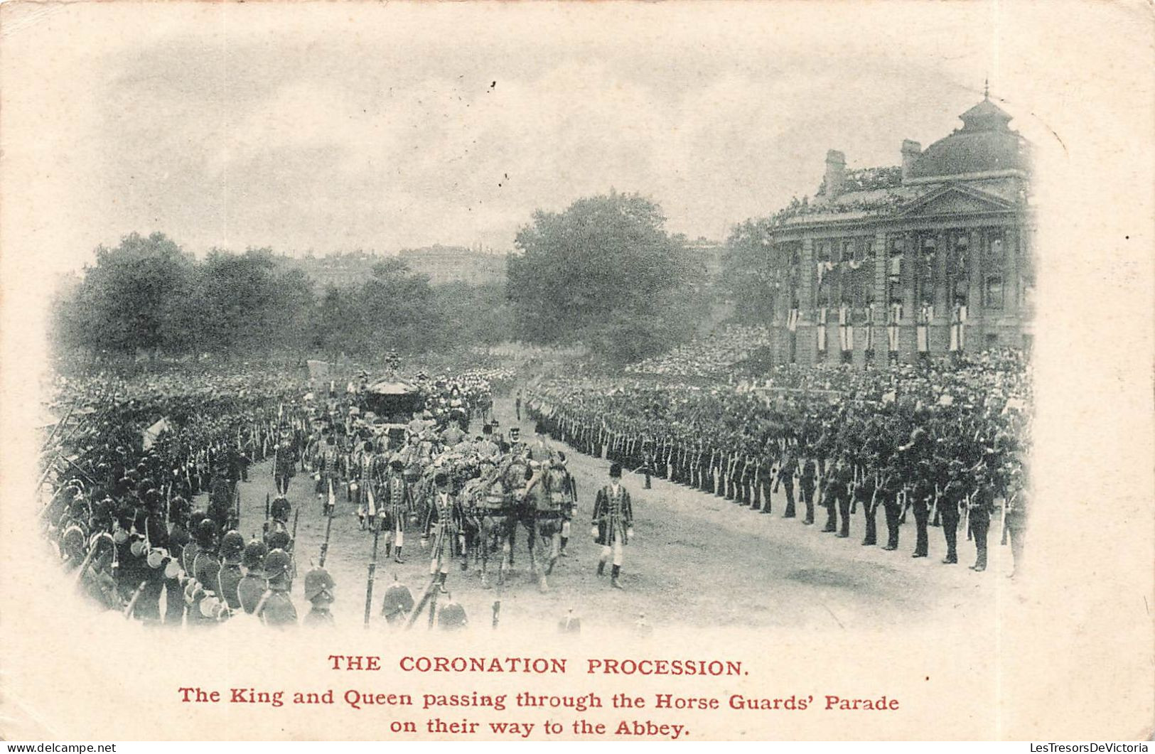 EVÉNEMENTS - The Coronation Procession - Carte Postale Ancienne - Other & Unclassified