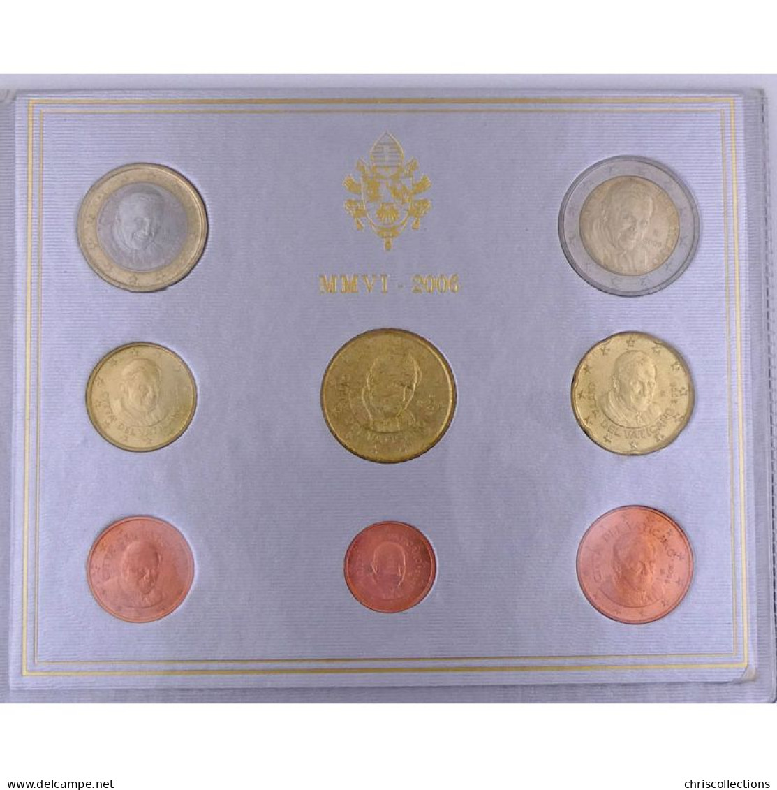 Euro , Vatican , Coffret Brillant Universel 2006 - Vatican