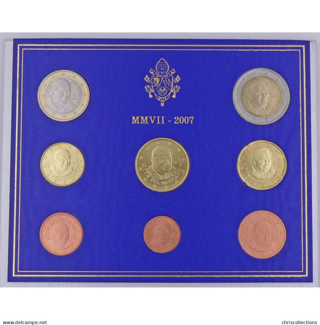 Euro , Vatican , Coffret Brillant Universel 2007 - Vatikan