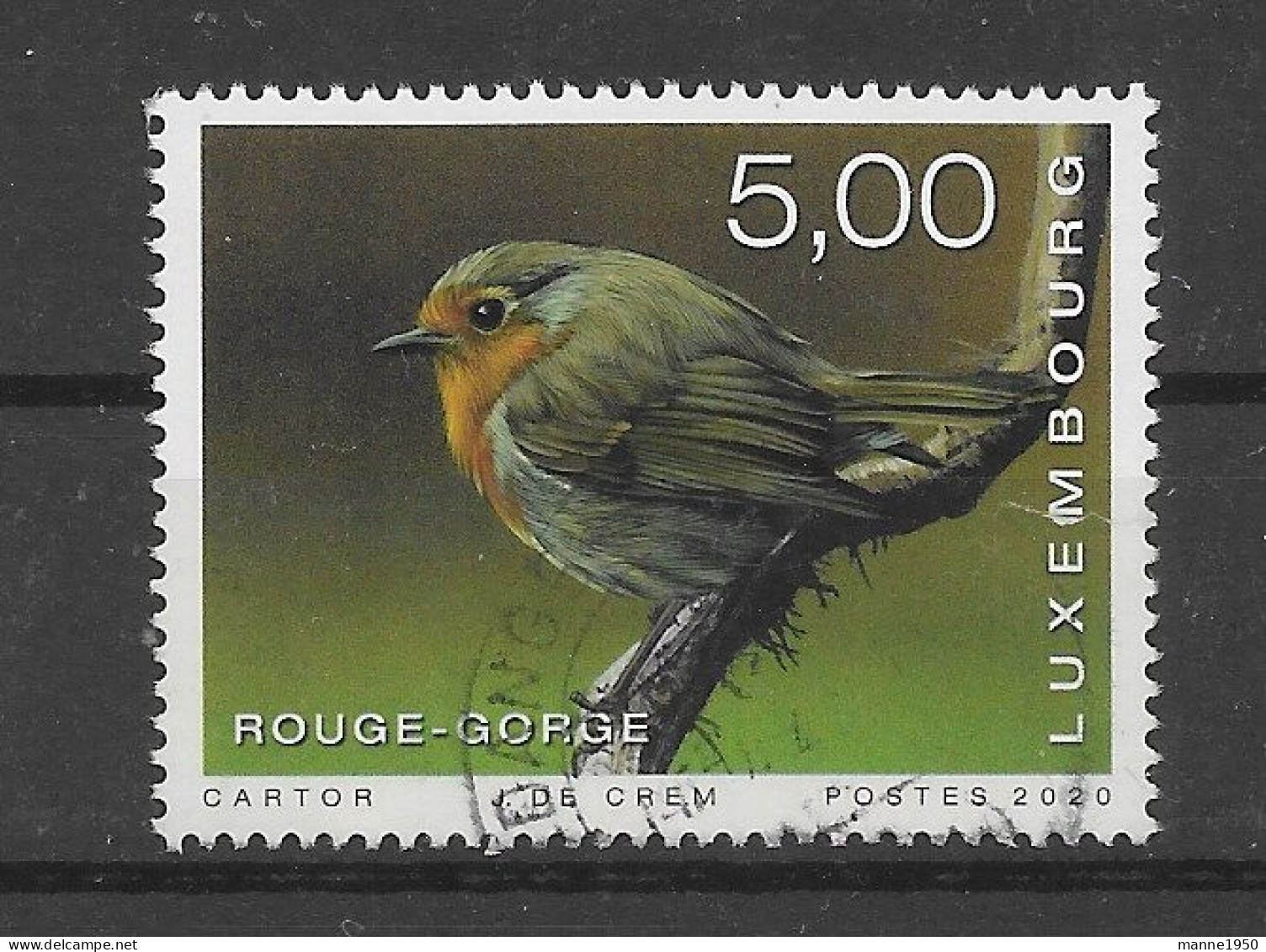 Luxemburg 2020 Vögel Mi.Nr. ? Gestempelt - Used Stamps