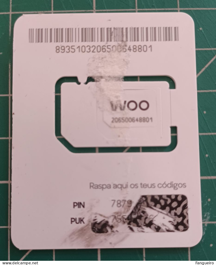 PORTUGAL GSM SIM CARD WOO - Portogallo