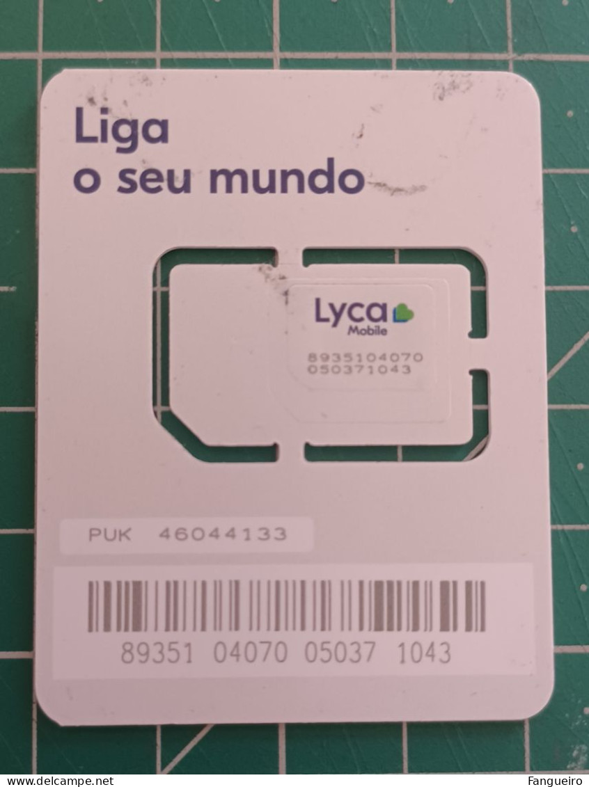 PORTUGAL GSM SIM CARD LYCAMOBILE - Portogallo