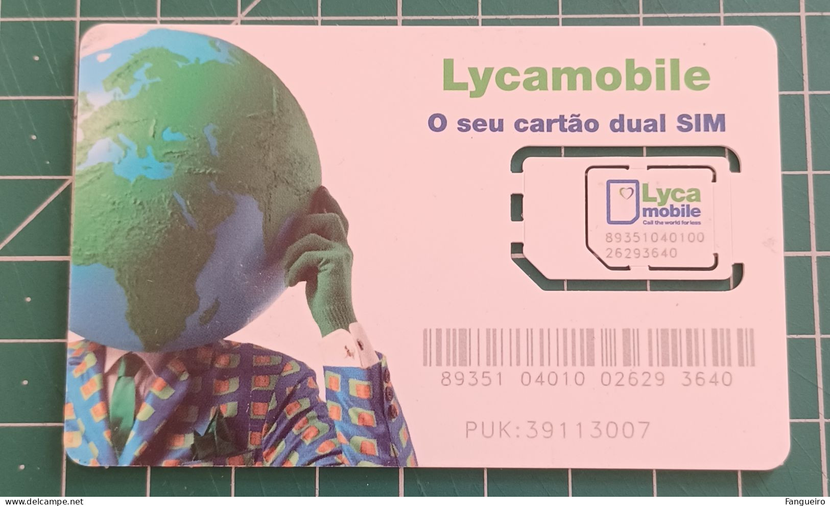 PORTUGAL GSM SIM CARD LYCAMOBILE - Portogallo