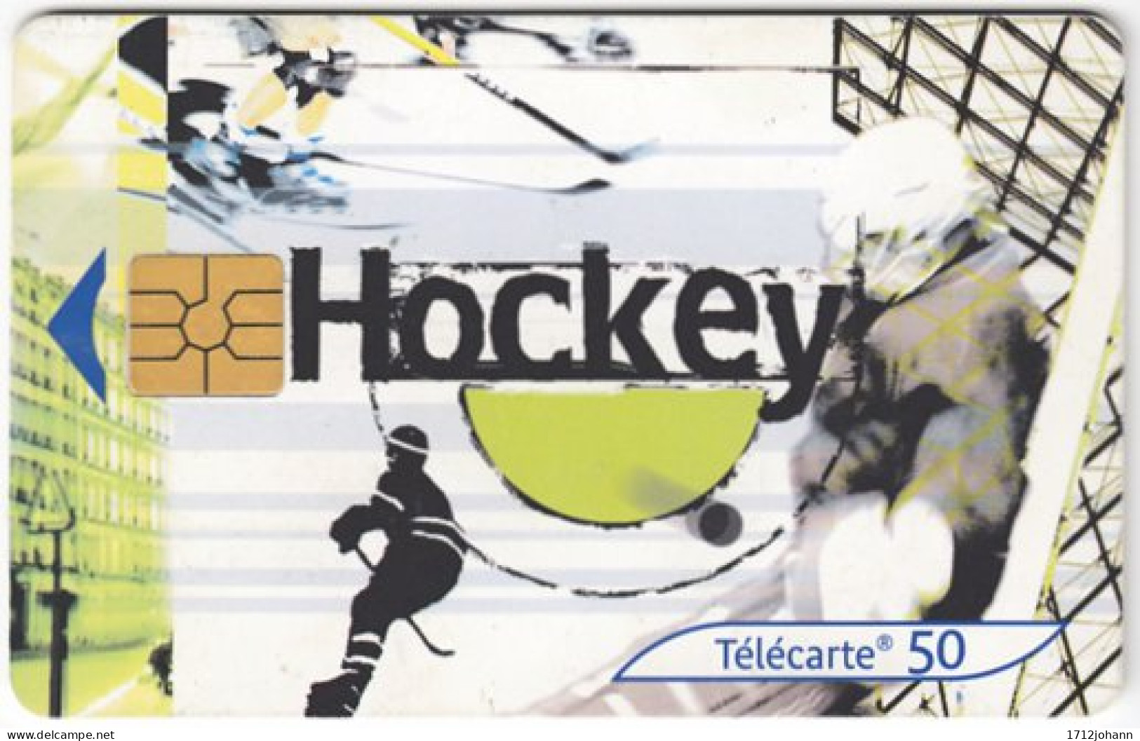 FRANCE C-931 Chip Telecom - Sport, Ice Hockey - Used - 2001