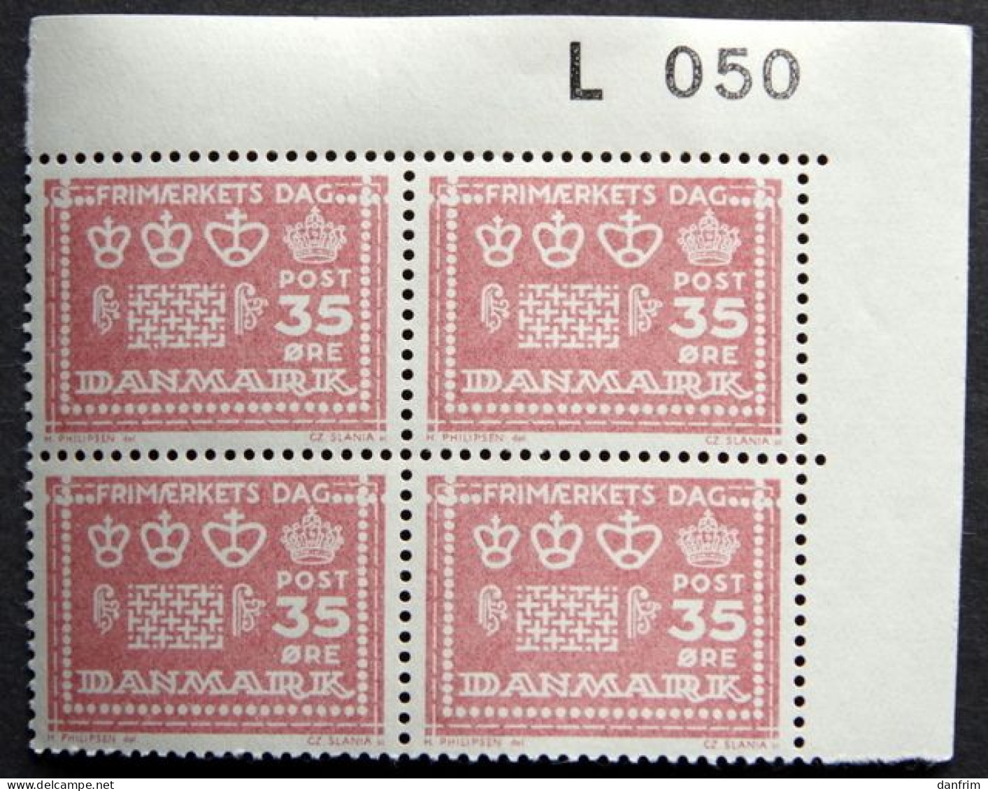 Denmark 1964   Stamp Day MiNr. 424y MNH ( **)  (parti Ks 1058) - Neufs