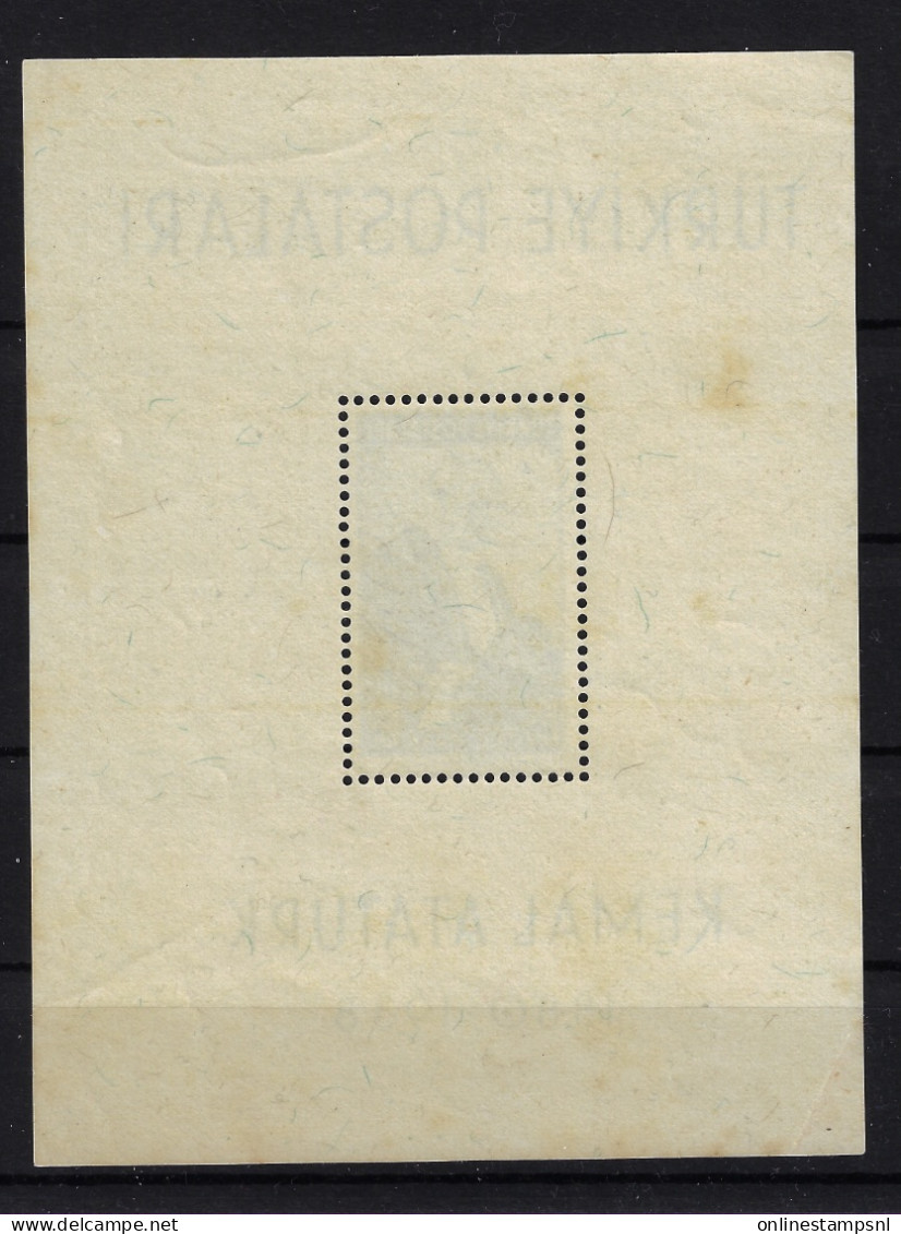 Turkey: Mi Block Nr 1 / 1071 Neuf **/MNH/Postfrisch Spot 1938 - Blocks & Kleinbögen