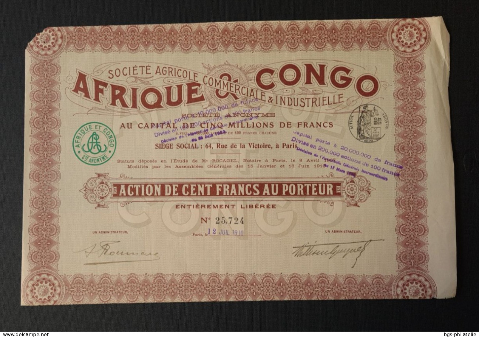 AFRIQUE ET CONGO. - Afrika