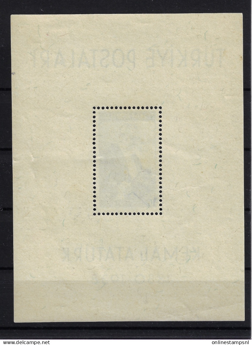 Turkey: Mi Block Nr 1 / 1071 Neuf **/MNH/Postfrisch 1938 - Blocks & Kleinbögen